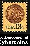 Scott 1734 mint 13c - Indian Head Penny
