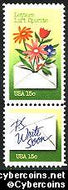 Scott 1807-8 mint 15c -  "Letters Lift Spirits" & "P.S. Write Soon"