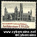 Scott 1838 mint 15c - American Architecture - Smithsonian Inst.