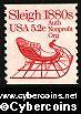 Scott 1900 mint 5.2c -  Transportation Coils - Sleigh (1983)