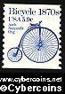 Scott 1901 mint 5.9c - Transportation Coils - Bicycle (1982)