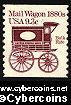 Scott 1903 mint 9.3c - Transportation Coils - Mail Wagon