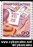 Scott 2199 mint 22c - Stamp Collecting - Collector with Album