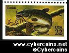 Scott 2209 mint 22c - Fish - Catfish