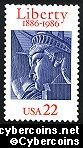 Scott 2224 mint sheet 22c (50) - Statue of Liberty