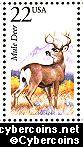 Scott 2294 mint 22c - Mule Deer