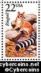 Scott 2302 mint 22c - Ringtail