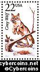 Scott 2322 mint 22c - Gray Wolf