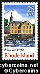 Scott 2348 mint 22c - Rhode Island Statehood (1990)
