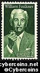 Scott 2350 mint 22c - William Faulkner