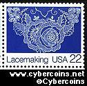 Scott 2352 mint 22c - Lacemaking - Mary McPeek
