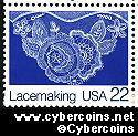 Scott 2353 mint 22c - Lacemaking - Leslie K. Saari
