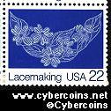 Scott 2354 mint 22c - Lacemaking - Trenna Ruffner