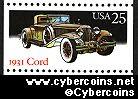 Scott 2383 mint 25c - Classic Automobiles - Cord 1931