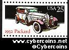 Scott 2384 mint 25c - Classic Automobiles - Packard 1932