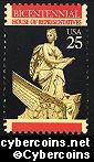 Scott 2412 mint 25c - US House of Representatives