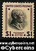 Scott 832 mint $1 - Wilson