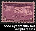 Scott 858 mint 3c - 50th Anniversary of Four Statehoods