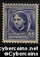 Scott 862 mint 5c - Louisa May Alcott