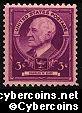 Scott 871 mint 3c - Charles W. Elliot