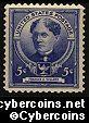 Scott 872 mint 5c - Frances Willard