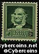 Scott 874 mint 1c - John J. Audubon