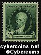 Scott 884 mint 1c - Gilbert Stuart