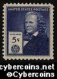 Scott 892 mint 5c - Elias Howe