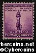 Scott 901 mint 3c - Security, Education, Conservation & Health