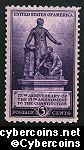 Scott 902 mint 3c - 75th Anniversary of the 15th Amendment to the Constitution