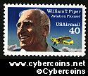 Scott C129 mint 40c - William Piper