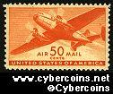 Scott C31 mint 50c - Transport Plane