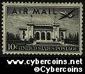Scott C34 mint 10c - Pan American Bldg.