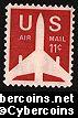 Scott C78 mint 11c - Silhouette of Plane
