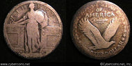 1917 Type 1 Standing Quarter, Grade=  G