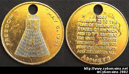 Space - AMVETS issue to honor Freedom 7; we
