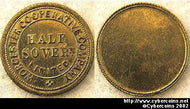 England, undated, brass. Worcester Cooperative