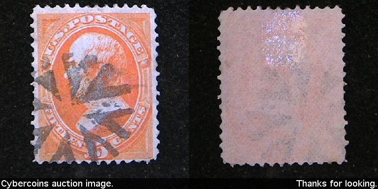 US #152 15 Cent Webster - Used -