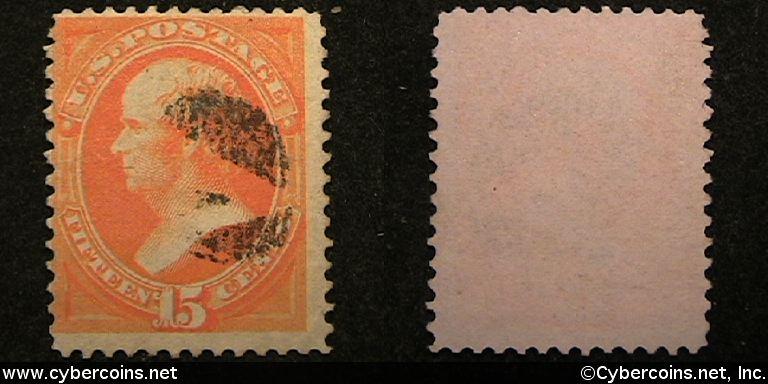 US #152 15 Cent Webster - Used - medium