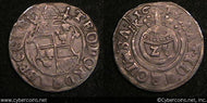 Germany/Corvey, 1613HK, 1/24 thaler, KM12