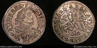 Austria, 1626, 3 Kreuzer, KM626 - AU -