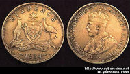 Australia, 1934M, 6 pence, XF , KM25
