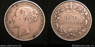Great Britain, 1883, 1 shilling, F18, KM734.4