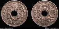 France, 1917, 20 centimes, XF, KM867a -