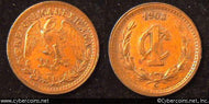 Mexico, 1903C, 1 centavo, XF, KM394