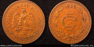 Mexico, 1935, 5 centavos, XF/AU, KM422