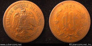 Mexico, 1920,  10 centavos, VF, KM430