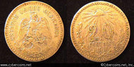 Mexico, 1911,  20 centavos, VF, KM435