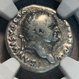 Roman Empire, Titus, silver denarius