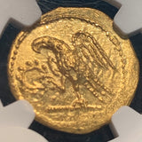 Thracian or Scythian Gold Coson, after 54 BC, silver Stater 8.59 g